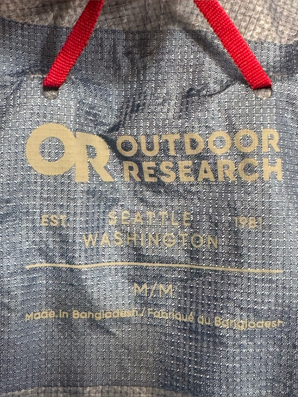Outdoor Research Women’s Helium Diamond Fuse Rain Jacket V096 - Size Medium - Picture 5 of 12